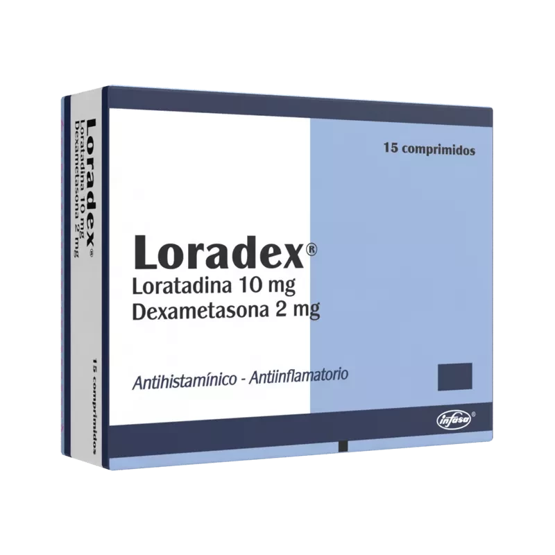 LORADEX 10MG/2MG X 15 COMPRIMIDOS