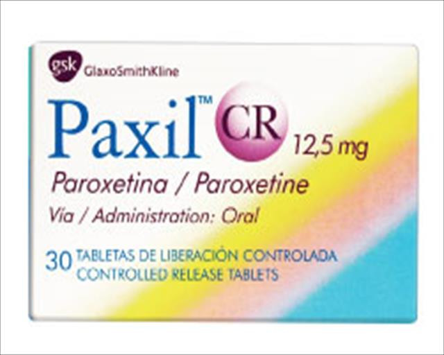 PAXIL CR 12.5MG X 30 TABLETAS