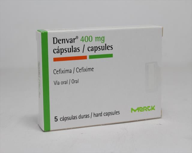 DENVAR CAPSULAS 400MG X 5