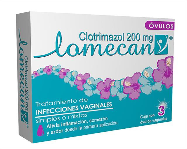 LOMECAN V 200MG X 3 OVULOS