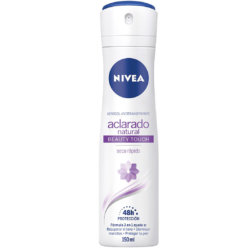 NIVEA DEO SPRAY ACLARADO NAT BEAUTY X 150ML