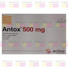 ANTOX 500 MG X 10 TABLETAS