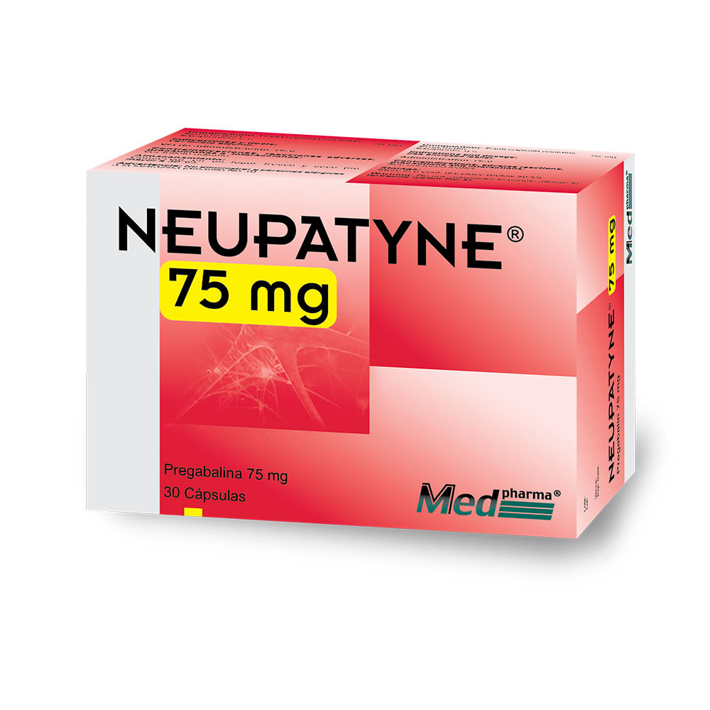 NEUPATYNE CAPSULAS 75MG X 30 + 10 Promo .