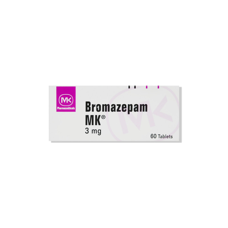 CTRL BROMAZEPAM MK TABLETAS 3MG X 60