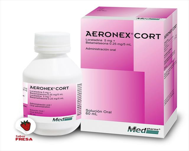 AERONEX CORT 5 SOLUCION ORAL X 60ML