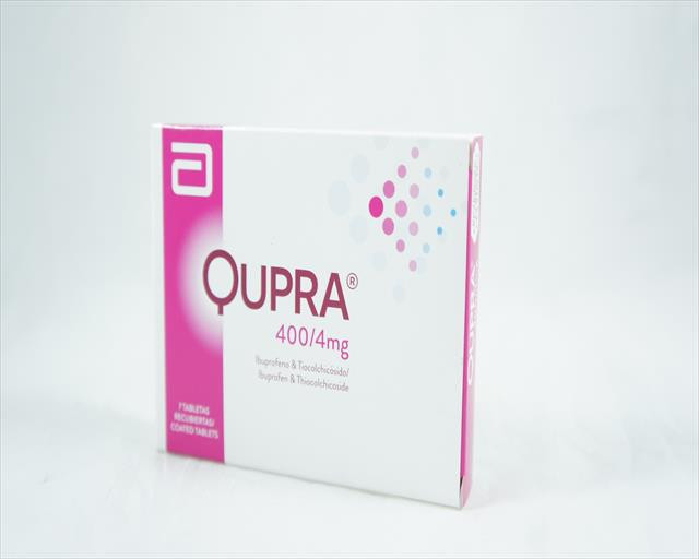 QUPRA 400/4MG X 7 TABLETAS