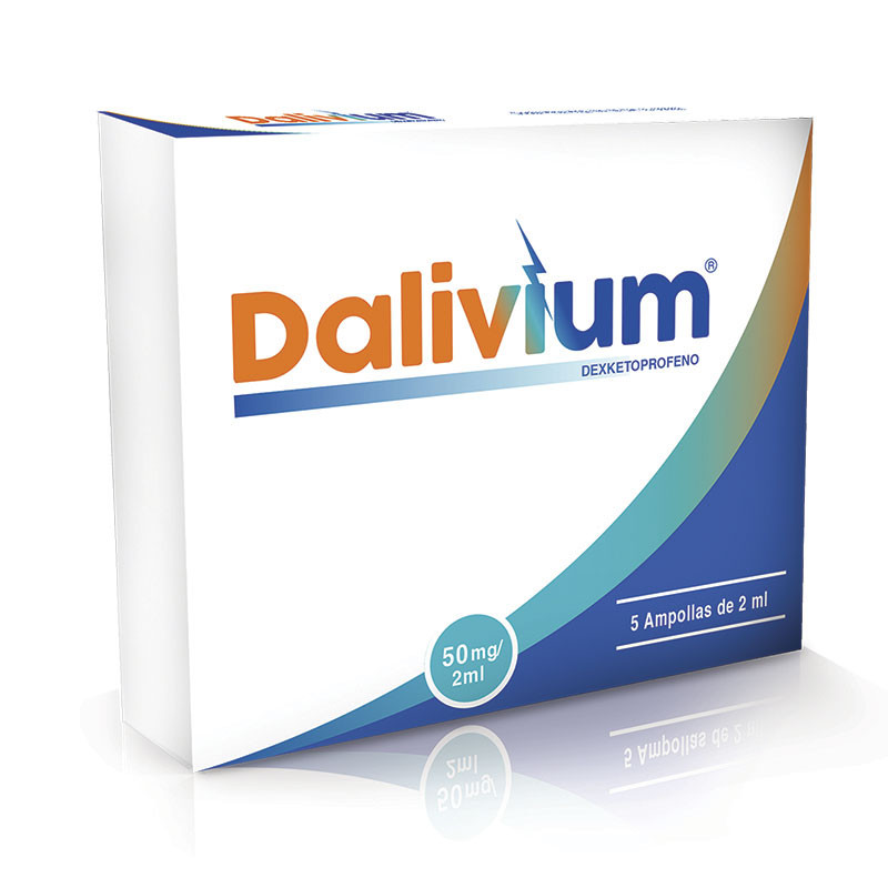 DALIVIUM 50MG/2ML X 5 AMPOLLAS INYECTABLE