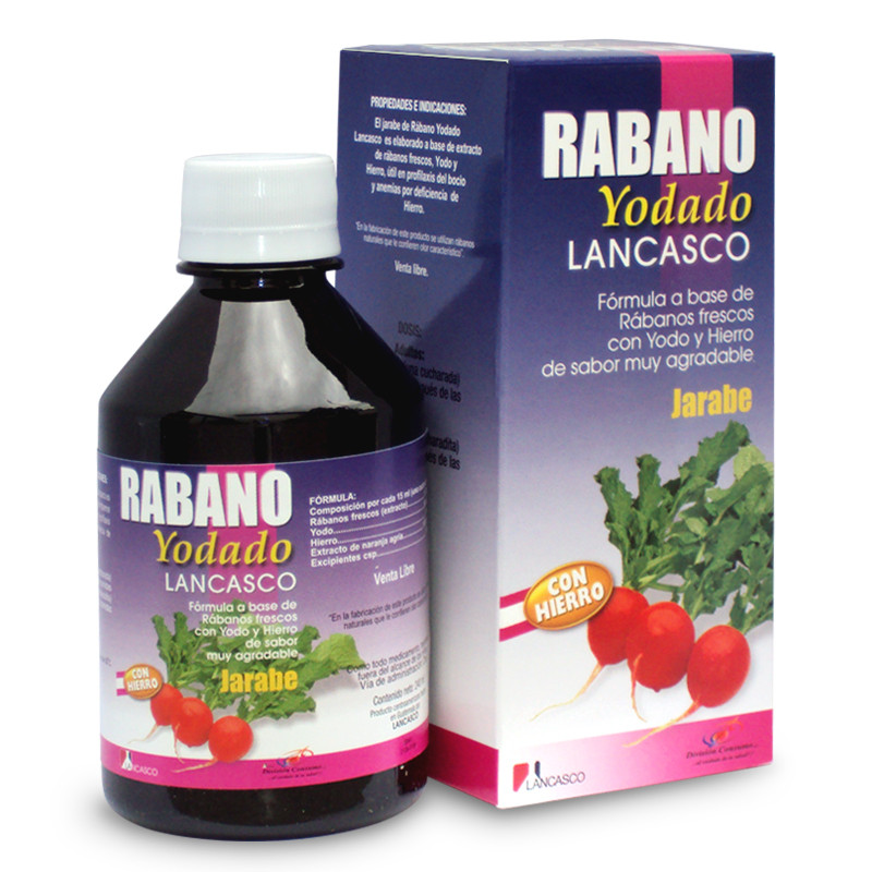 RABANO YODADO JARABE X 240ML