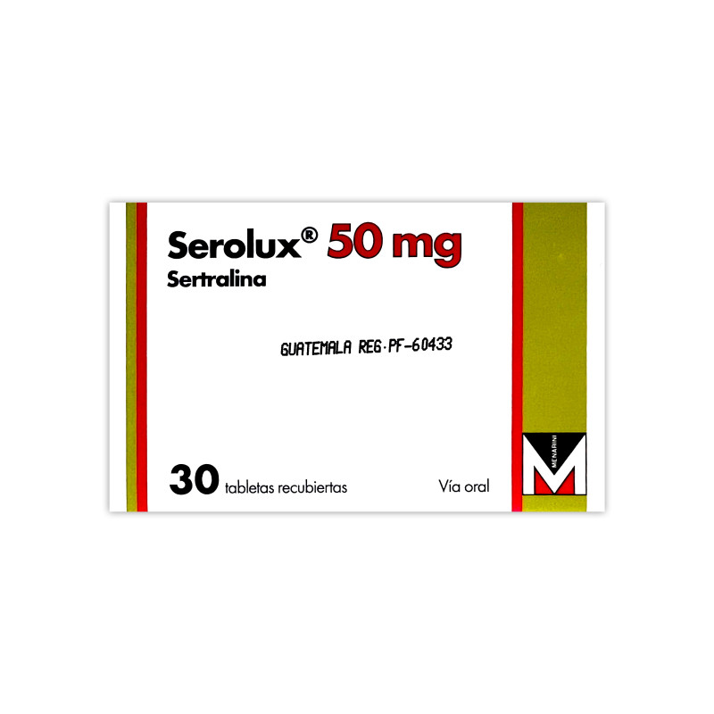 SEROLUX TABLETAS 50MG X 30