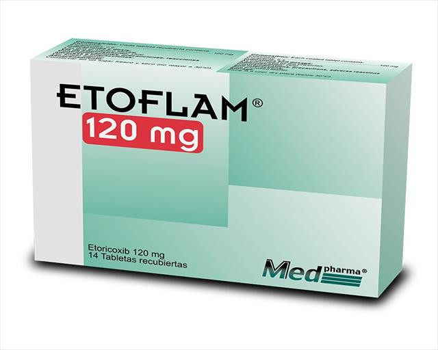 ETOFLAM TABLETAS 120MG X 14