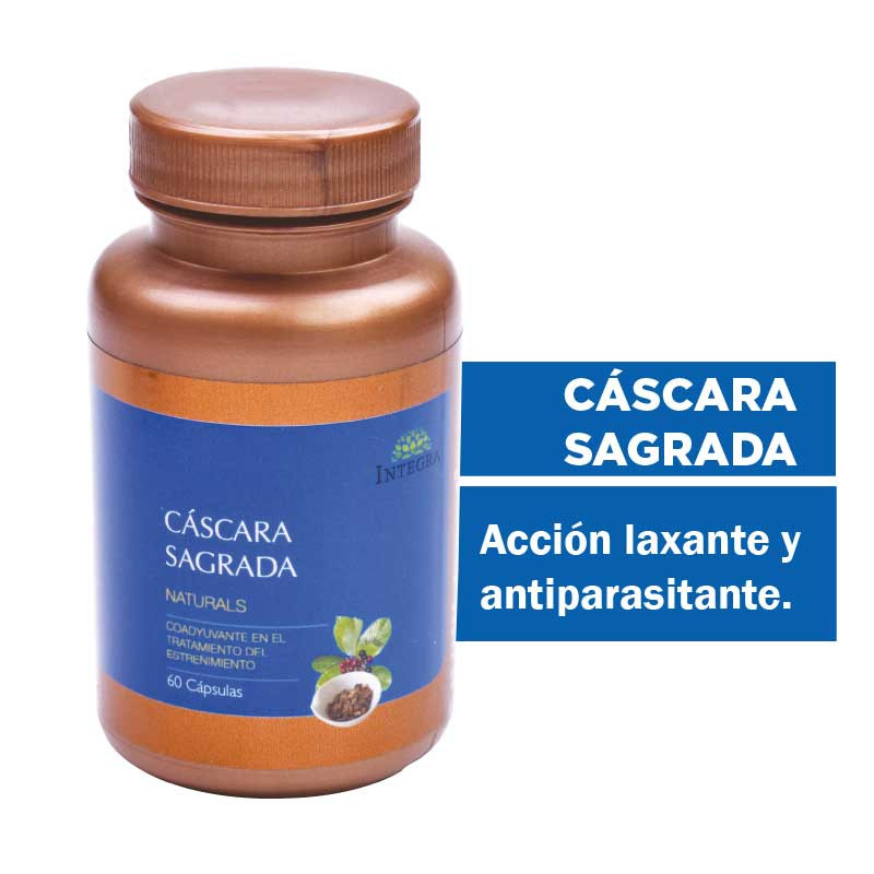 CASCARA SAGRADA CAPSULAS X 60