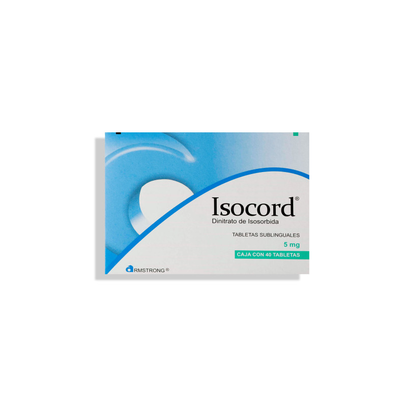 ISOCORD 5MG X 40 TABLETAS