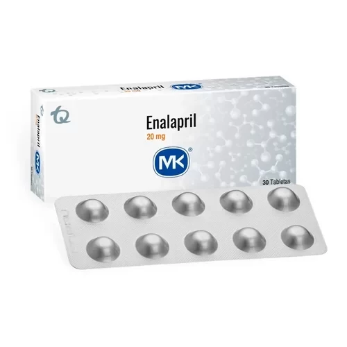 ENALAPRIL MK TABLETAS 20MG X 30