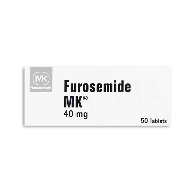 FUROSEMIDA MK 40MG x 50 TABLETAS