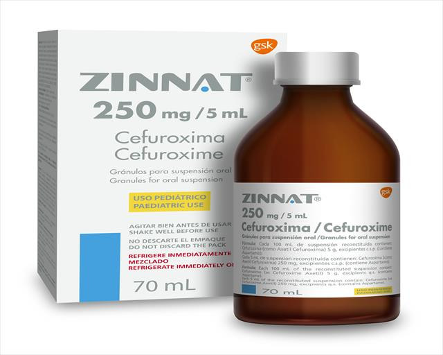 ZINNAT 250 MG. X 70 ML SUSPENSION