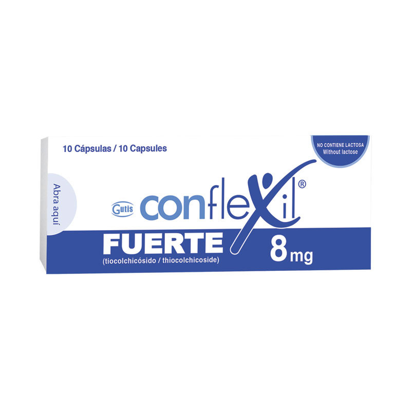 CONFLEXIL FUERTE 8MG X 10 CAPSULAS