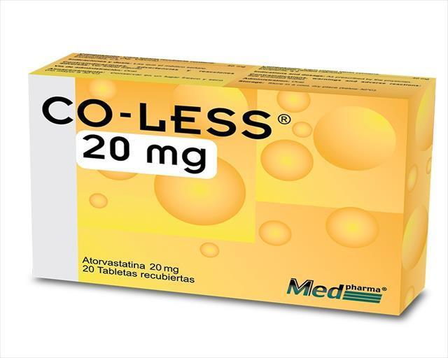 CO-LESS TABLETAS 20MG X 20 + 20 Promo