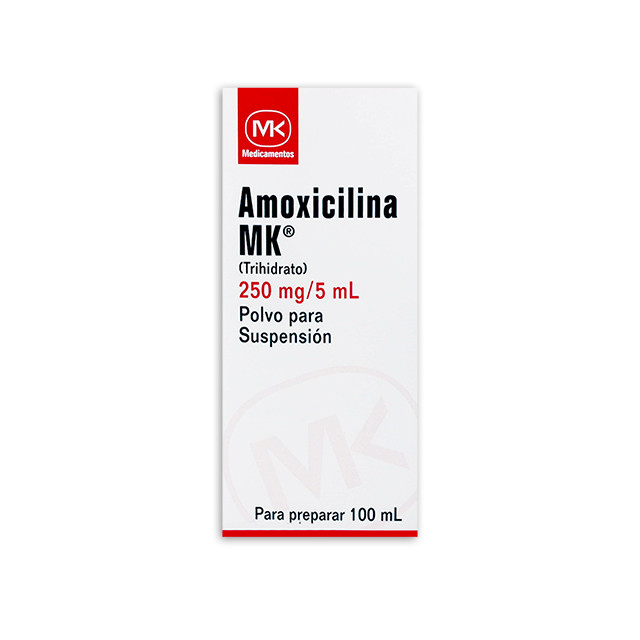 AMOXICILINA MK SUSPENSION 250MG X 100ML