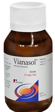 VIANASOL JARABE 2.5MG/5ML X 60ML