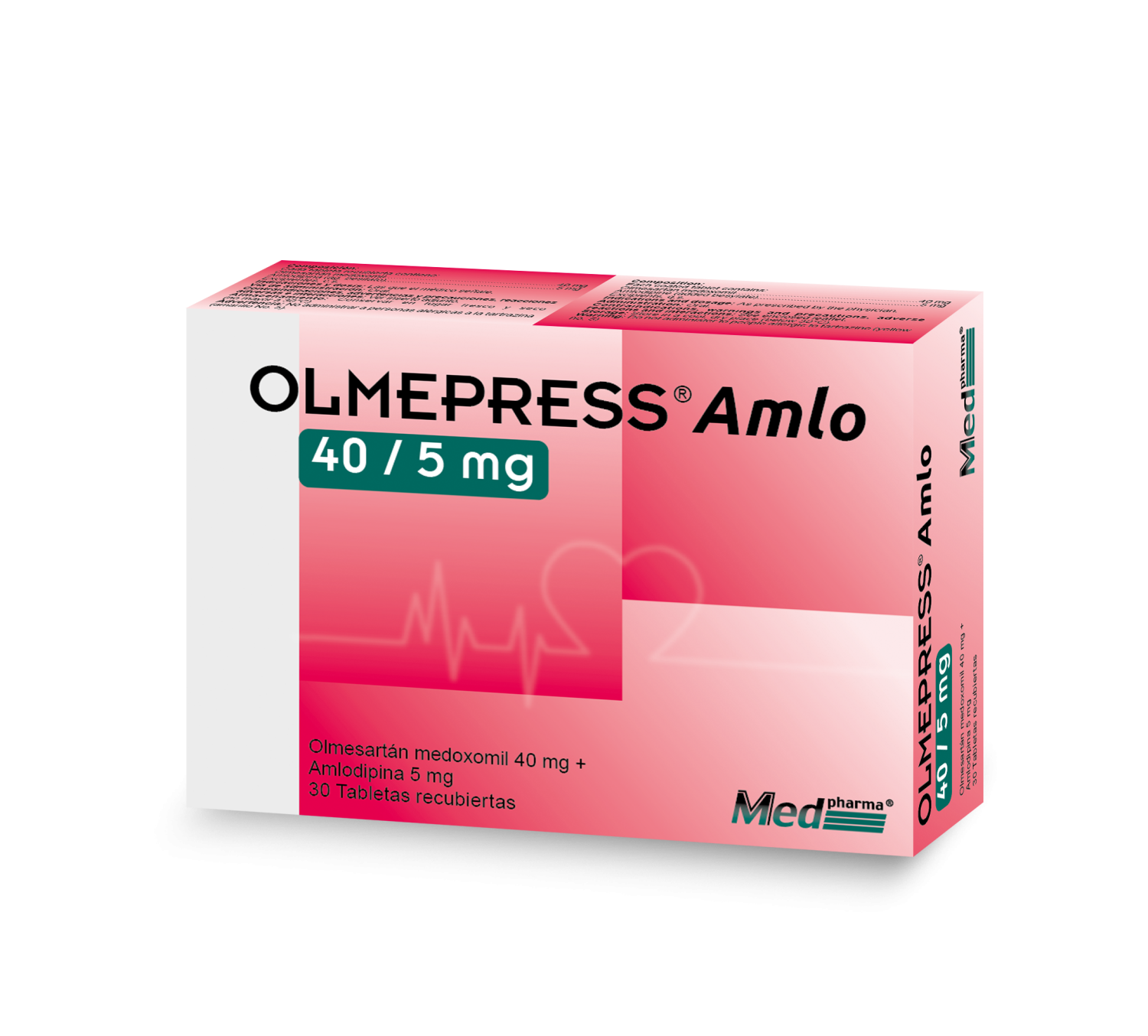 OLMEPRESS AMLO TABLETAS 40MG/5MG X 30