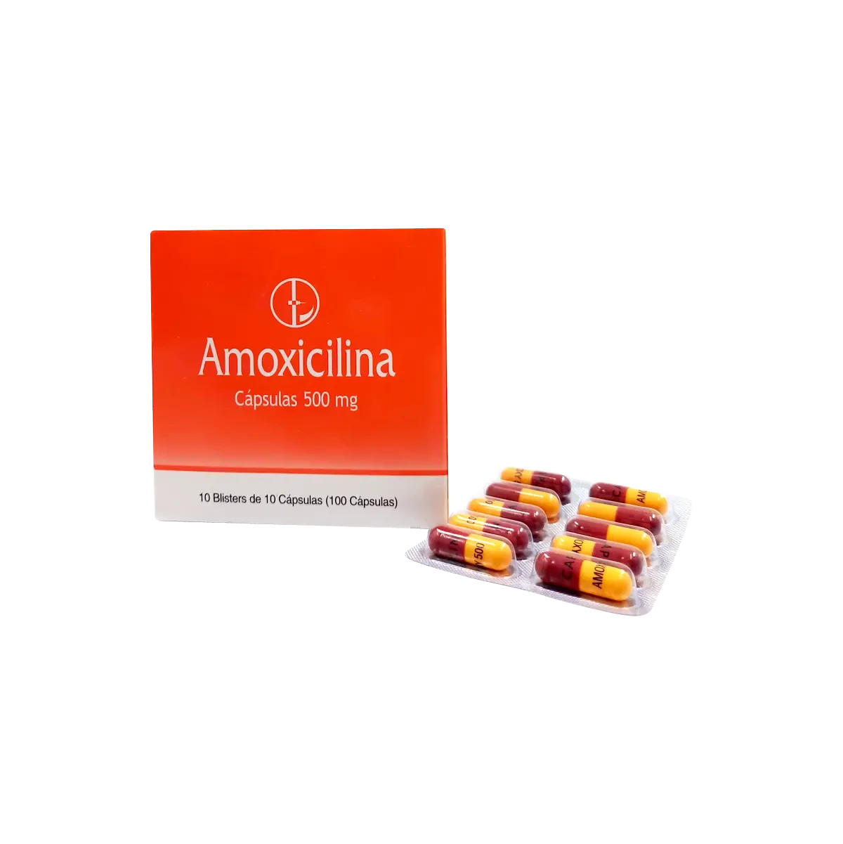 AMOXICILINA 500 MG CAPSULAS x 10 (1Blister)