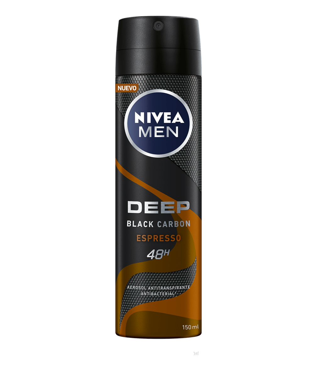 NIVEA MEN SPRAY DEEP EXPRESSO x 150ML