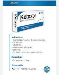 KETOXAR AMPOLLAS SOLUCION INYECTABLE X 2ML