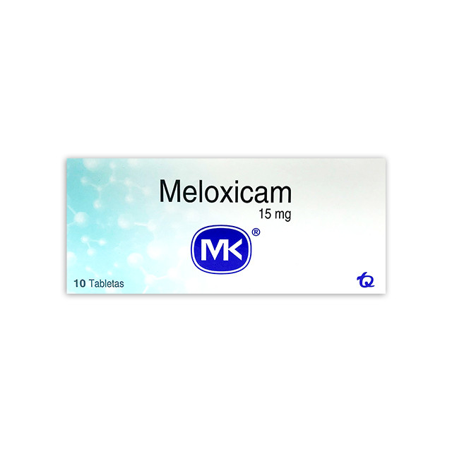 MELOXICAM MK 15MG X 10 TABLETAS