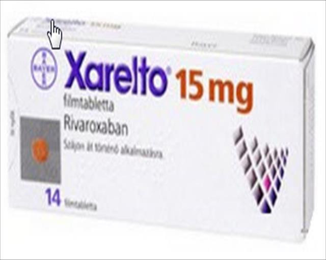 XARELTO 15MG X 14 COMPRIMIDOS