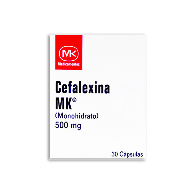 CEFALEXINA MK 500MG X 30 CAPSULAS