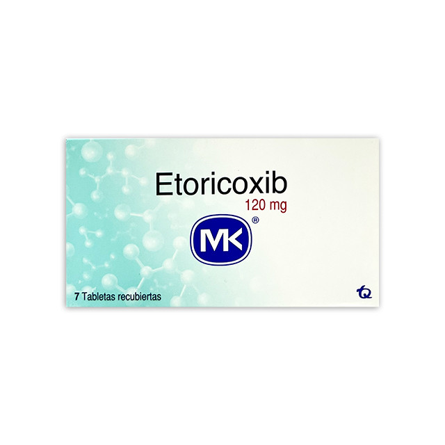 ETORICOXIB MK120MG X 7 TABLETAS