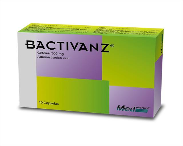 BACTIVANZ CAPSULAS 300MG x 10