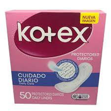 KOTEX PROTECTORES DAYS DUO ANATOMICOS X 50