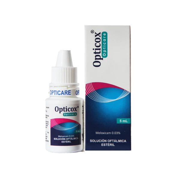 OPTICOX SOLUCION OFTALMICA 0.3MG X 5 ML