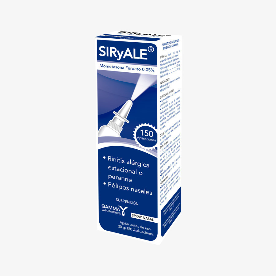 SIRYALE 50MCG X 20 G SPRAY NASAL