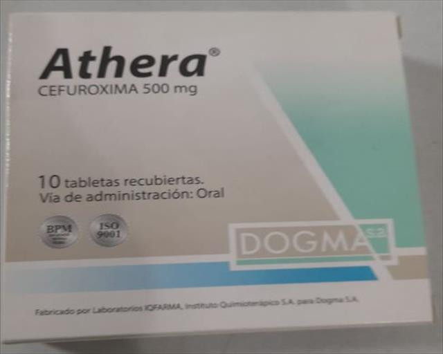 ATHERA 500 MG X 10 TABLETAS