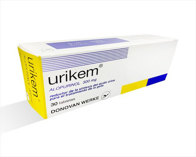 URIKEM 300MG X 30 TABLETAS