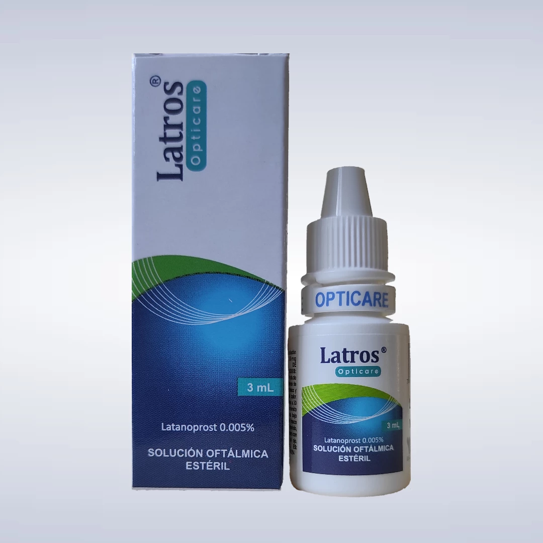 LATROS SOLUCION OFTALMICA 50MCG X 3 ML