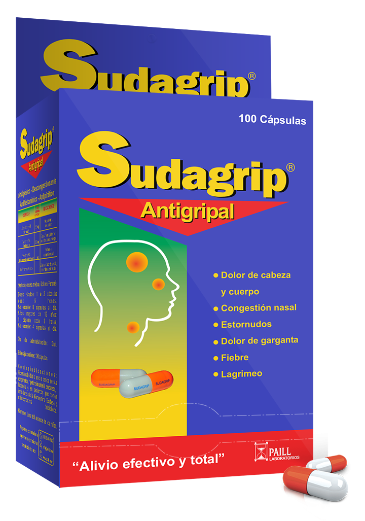 SUDAGRIP X 100 CAPSULAS