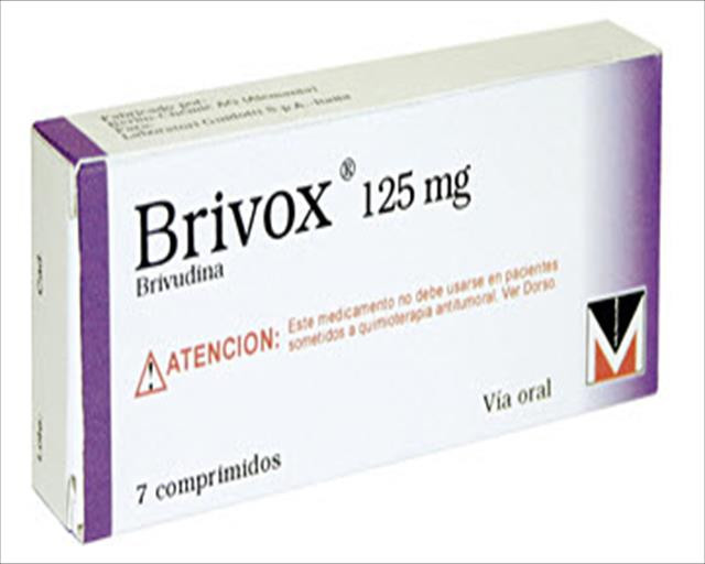 BRIVOX COMPRIMIDOS 125 MG X 7