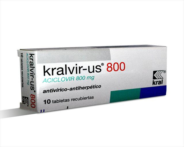 KRALVIR-US 800MG X 10 TABLETAS