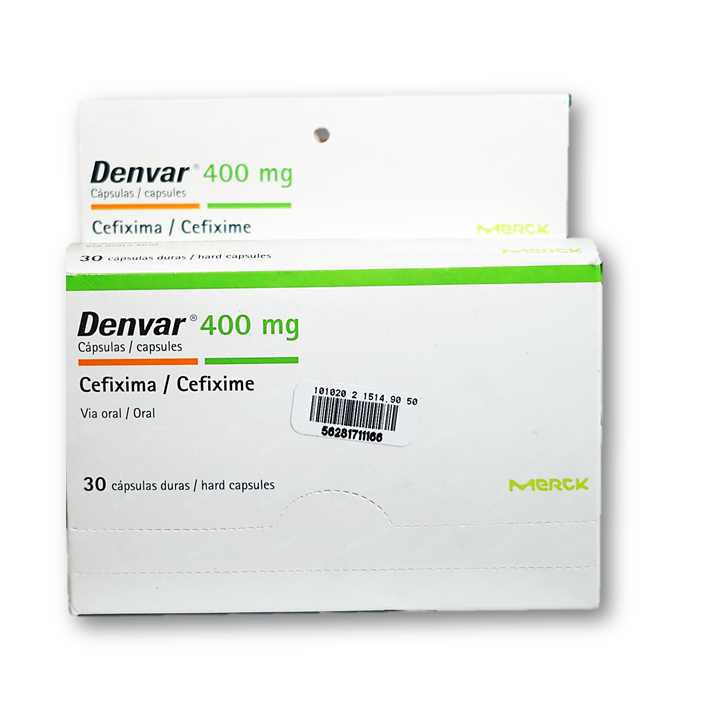 DENVAR CAPSULAS 400MG X 30