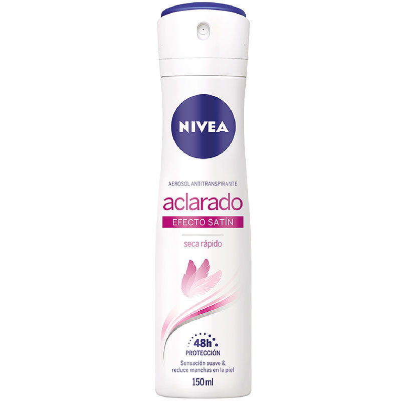 NIVEA DEO SPRAY ACLARADO NAT SATIN X 150ML