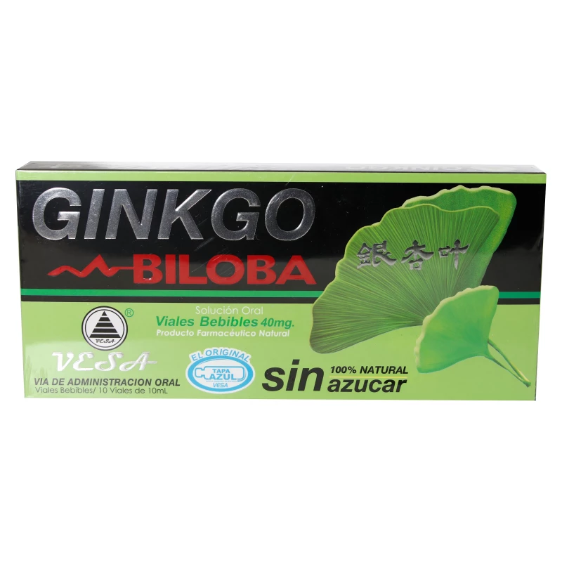 GINKGO BILOBA VESA AMPOLLA 10ML X 10 ML