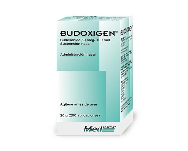 BUDOXIGEN SUSPENSION NASAL 50MCG X 100ML(200 aplicaciones)