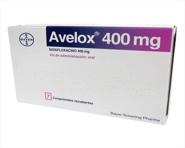 AVELOX 400MG X 5 COMPRIMIDOS Blister