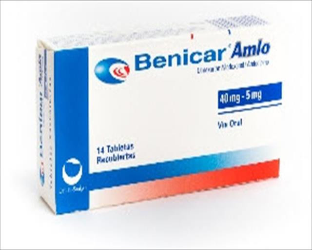 BENICAR AMLO TABLETAS 40/5MG x 14