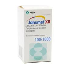 JANUMET XR COMPRIMIDOS 100/1000MG X 28