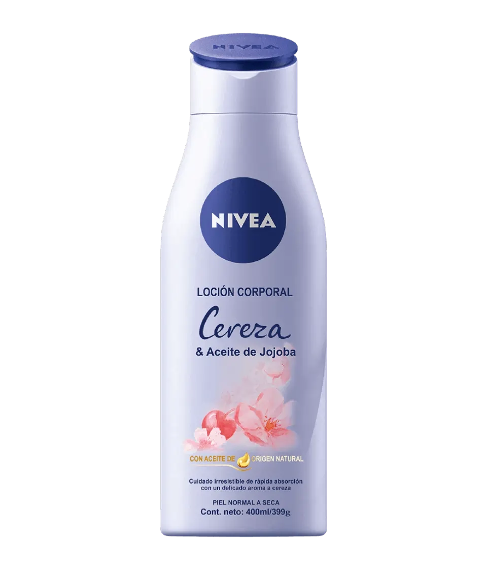 NIVEA CEREZA ACEITE DE JOJOBA  X 400ML