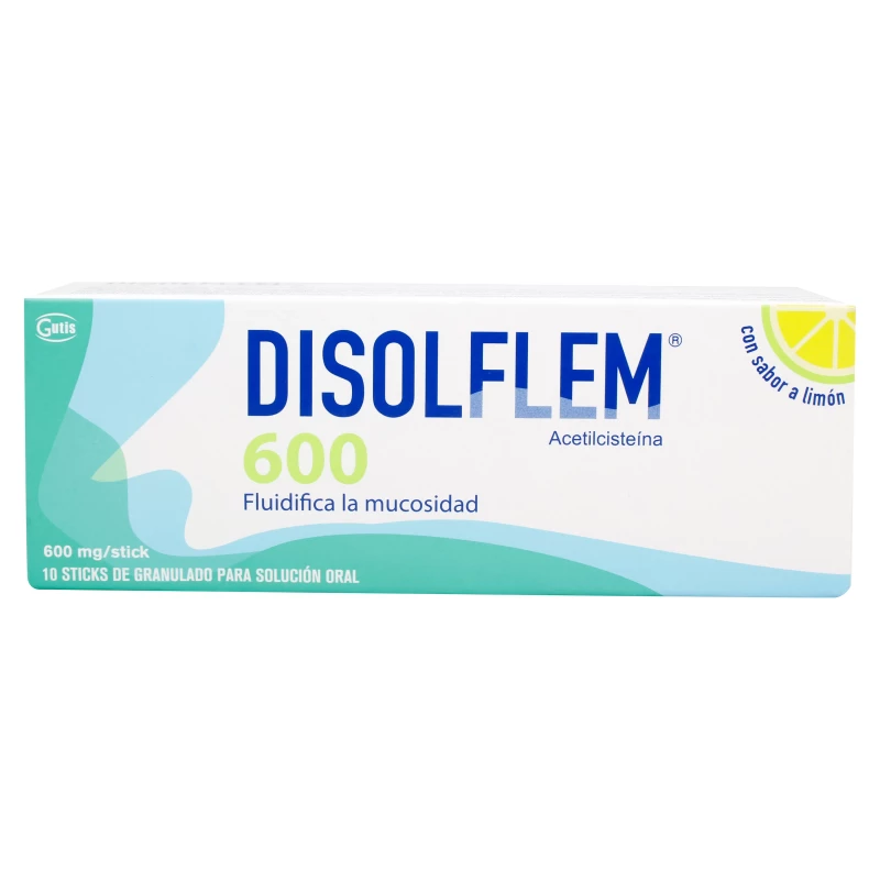 DISOLFLEM SOBRES 600MG X 10